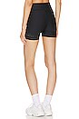 view 4 of 5 Airlift High Waist Laser Cut Speedy Short in Black