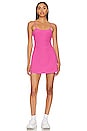 view 1 of 4 Alosoft Courtside Tennis Dress in Paradise Pink