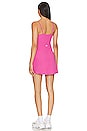 view 3 of 4 Alosoft Courtside Tennis Dress in Paradise Pink