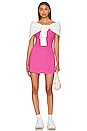 view 4 of 4 Alosoft Courtside Tennis Dress in Paradise Pink
