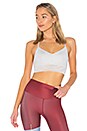 view 1 of 4 Lavish Sports Bra in Dove Grey Glossy