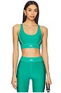view 1 of 4 Airlift Suit Up Bra in Spruce Green & White