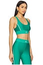 view 2 of 4 Airlift Suit Up Bra in Spruce Green & White
