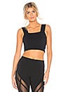 view 1 of 4 Bind Fitted Bra Tank in Black