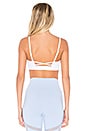 view 3 of 4 Interlace Sports Bra in White