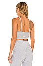 view 3 of 4 Delight Bralette in Athletic Heather Grey