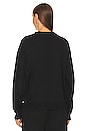 view 3 of 5 Accolade Crew Neck Pullover Sweatshirt in Black