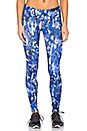 view 1 of 4 Airbrush Legging in Deep Electric Blue Python