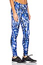 view 2 of 4 Airbrush Legging in Deep Electric Blue Python