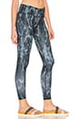 view 2 of 3 Airbrush Legging in Black Python Glossy