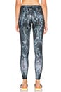 view 3 of 3 Airbrush Legging in Black Python Glossy