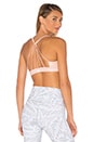 view 1 of 5 Sunny Strappy Bra in Shell Glossy