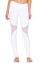 view 1 of 4 Coast Legging in White & White