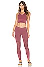 view 4 of 4 Power Crop Bra in Grenache
