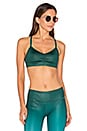 view 2 of 5 Sunny Strappy Bra in Evermint Glossy