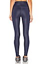 view 3 of 4 High-Waist Airbrush Legging in Rich Navy Glossy