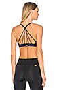 view 1 of 5 Sunny Strappy Bra in Rich Navy Glossy