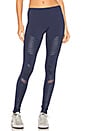 view 1 of 4 Moto Legging in Rich Navy Glossy