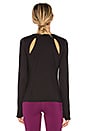 view 3 of 5 Mantra Long Sleeve Top in Black