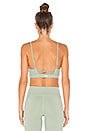 view 3 of 4 Interlace Bra in Sage