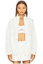 view 1 of 5 Origin Full-Zip Track Jacket in Ivory