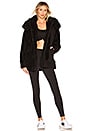 view 4 of 4 Norte Faux Sherpa Coat in Black