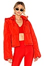 view 1 of 5 Introspective Quilted Jacket in Red