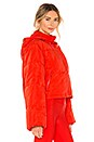 view 3 of 5 Introspective Quilted Jacket in Red