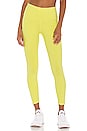 view 1 of 4 7/8 High Waist Airbrush Legging in Shock Yellow