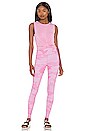 view 4 of 4 High Waist Vapor Legging in Pink Camouflage