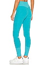view 3 of 4 High Waist Alosoft Lounge Legging in Bright Aqua Heather