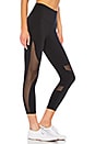 view 2 of 4 High Waist Coast Capri Legging in Black