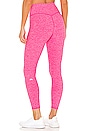 view 3 of 4 7/8 Alosoft Highlight Legging in Neon Pink Heather