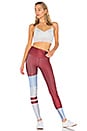 view 4 of 4 High Waist Tech Lift Legging in Crimson, Dove Grey and Zenith