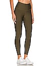 view 2 of 4 High Waist 7/8 Airlift Legging in Dark Olive
