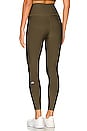 view 3 of 4 High Waist 7/8 Airlift Legging in Dark Olive