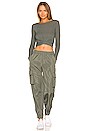 view 4 of 4 PANTALÓN IT GIRL in Dark Cactus