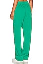 view 4 of 5 Accolade Straight Leg Sweatpant in Green Emerald