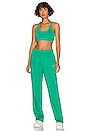 view 5 of 5 Accolade Straight Leg Sweatpant in Green Emerald