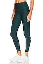 view 3 of 5 7/8 High Waist Airlift Legging in Midnight Green