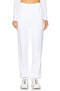 view 1 of 6 PANTALON SWEAT ACCOLADE in White