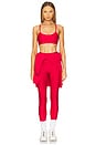 view 5 of 6 High-waist Airlift Legging in Bold Red