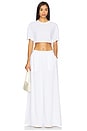view 5 of 6 Mesh Mirage Trouser in White