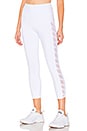 view 1 of 4 Chevron Capri Legging in White