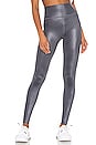 view 1 of 4 High Waist Shine Legging in Anthracite Shine