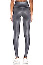 view 3 of 4 High Waist Shine Legging in Anthracite Shine