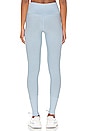 view 3 of 4 LEGGINGS LOUNGE in Powder Blue Heather