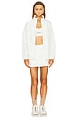 view 5 of 6 Polar Fleece Wintry Mix Skirt in Ivory