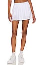 view 1 of 4 Varsity Tennis Skirt in White