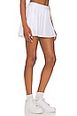 view 2 of 4 Varsity Tennis Skirt in White